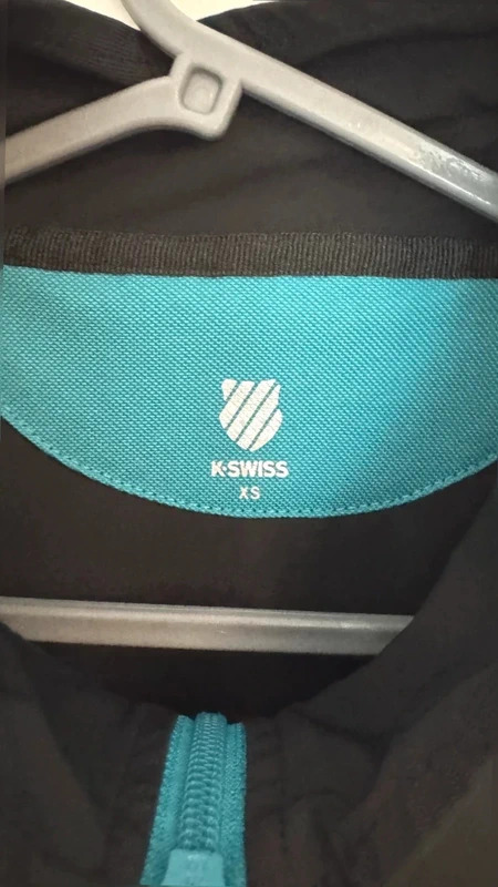 K-Swiss Hypercourt Warm-Up Jacket 2 XS/UK 6 Tennis Pickleball Running Gym - Image 3