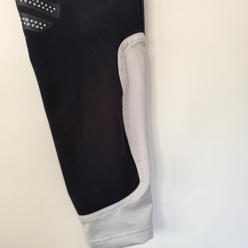 Equine by Design Black Silicone Knee Grip Riding Breeches 32R Equestrian - Image 2