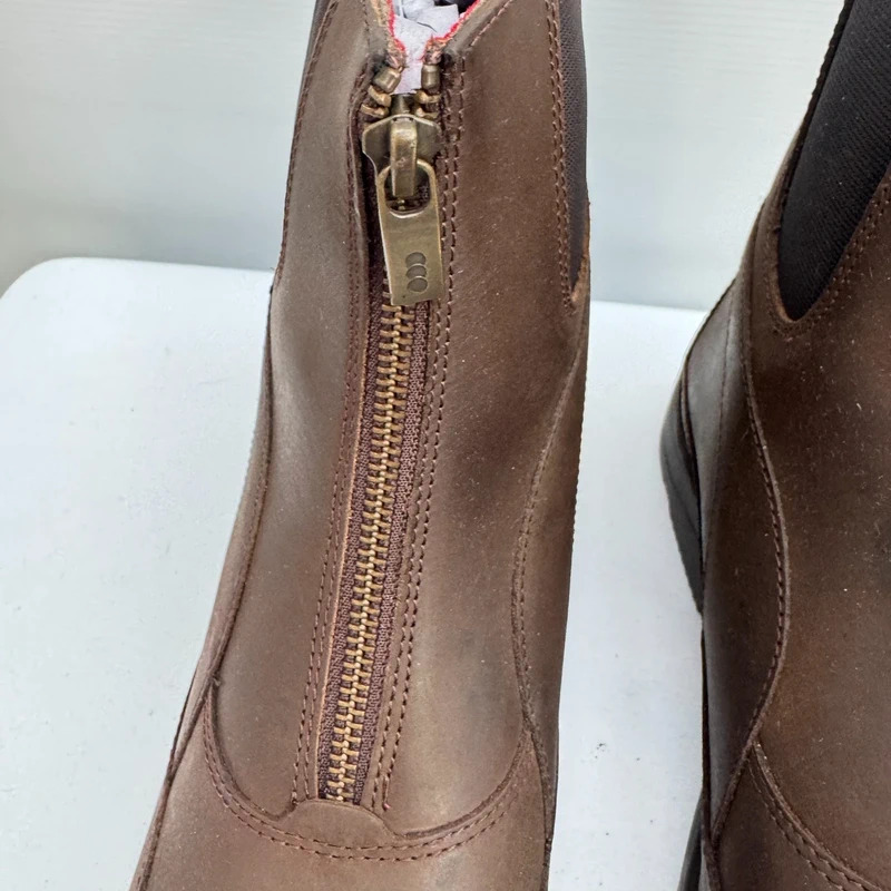 Premier Equine Venture Brown Leather Paddock Boots UK 6.5 EU 40 BNWT With Box - Image 6