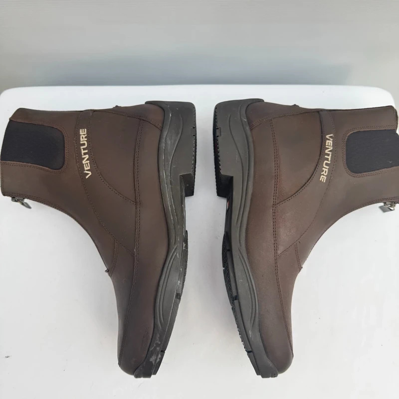 Premier Equine Venture Brown Leather Paddock Boots UK 6.5 EU 40 BNWT With Box - Image 8