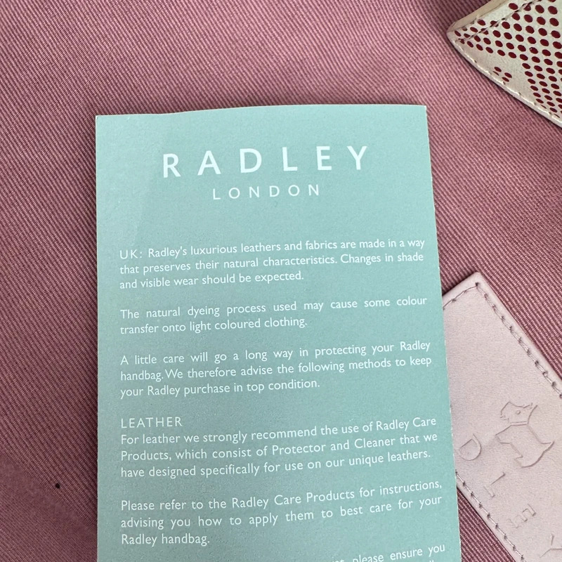 Rare Vintage Radley Union Jack Scottie Dog Shaped Crossbody Bag - Image 5