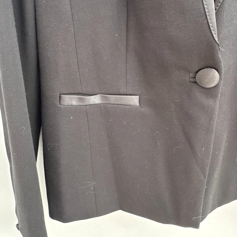 Savoir Black Tuxedo Trouser Suit UK 14 Jacket UK 12 Trousers BNWT - Image 5