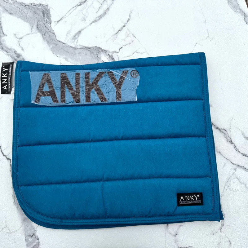 ANKY Technical Dressage Saddle Pad Full Turquoise New With Tags Luxury