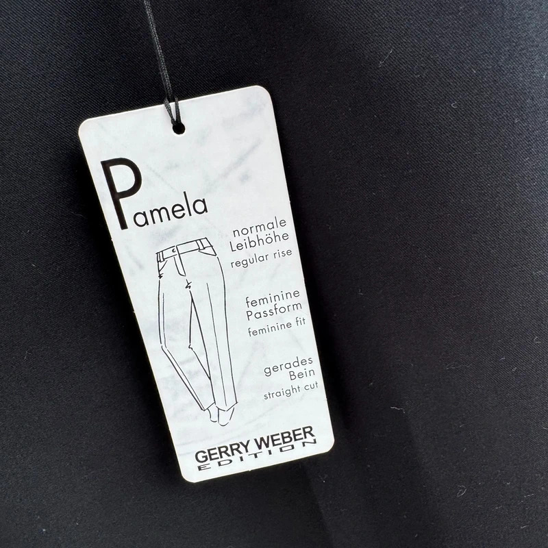 Gerry Weber Edition Pamela Black Straight Trousers UK 14R BNWT rrp £95 - Image 3