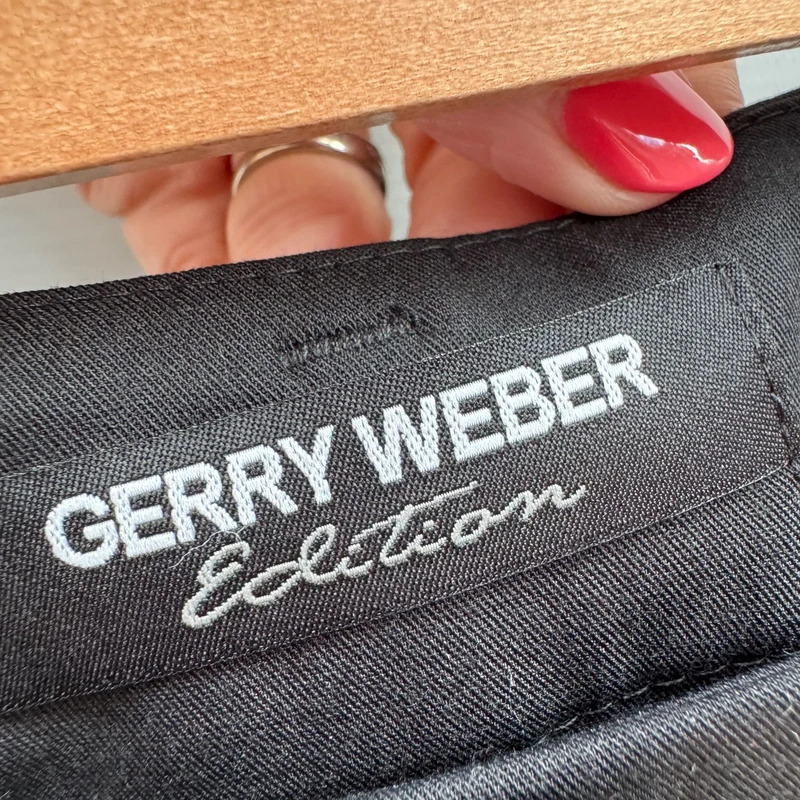 Gerry Weber Edition Pamela Black Straight Trousers UK 14R BNWT rrp £95 - Image 7