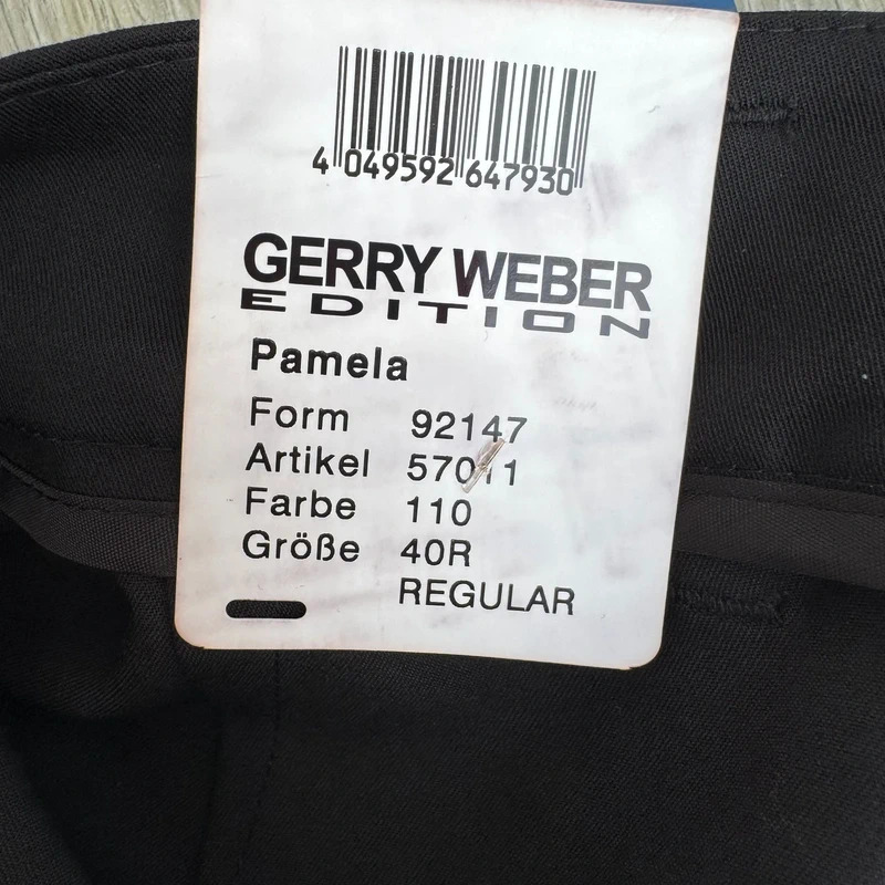 Gerry Weber Edition Pamela Black Straight Trousers UK 14R BNWT rrp £95 - Image 14