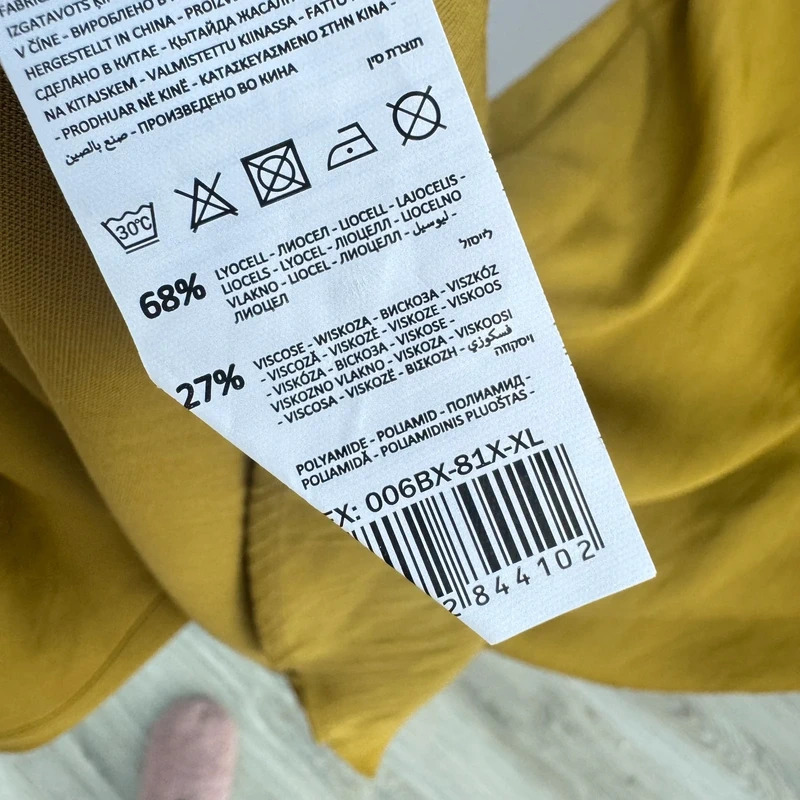 Reserved Shirt Dress XL UK 16–18 Chartreuse Midi Lyocell Blend BNWT rrp £45.99 - Image 12