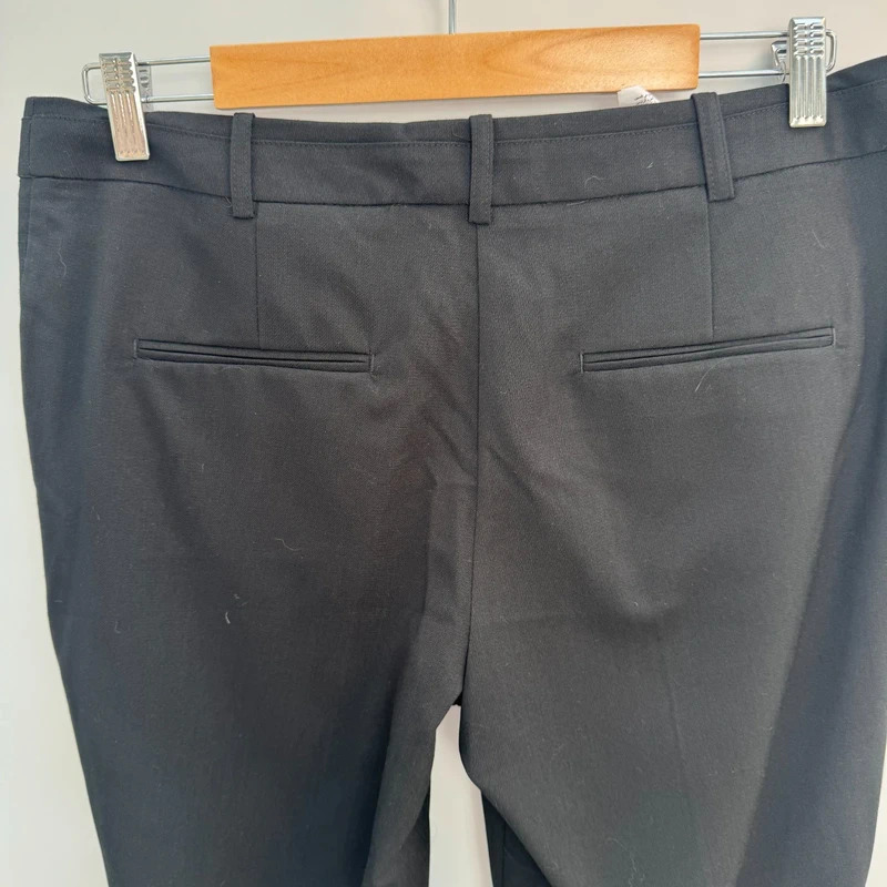 Next Tailored Black Slim Ankle Trousers UK 12 Reg BNWT rrp £25 - Image 5