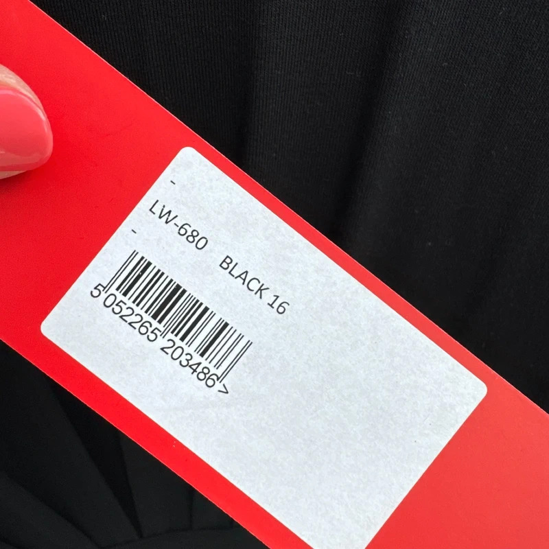 Pure Collection BNWT Black Gathered Front Viscose Jersey Dress UK 1616 - Image 8