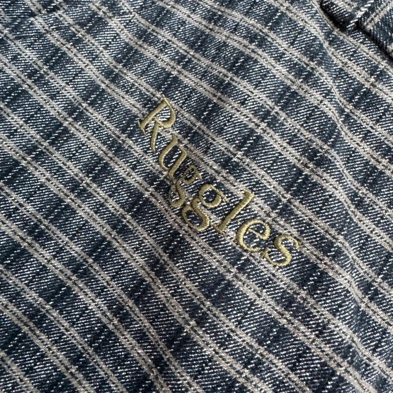Ruggles Equestrian Plaid Breeches Ladies 32 Waist UK 14–16 Navy Grey Check Knee-Patch - Image 5