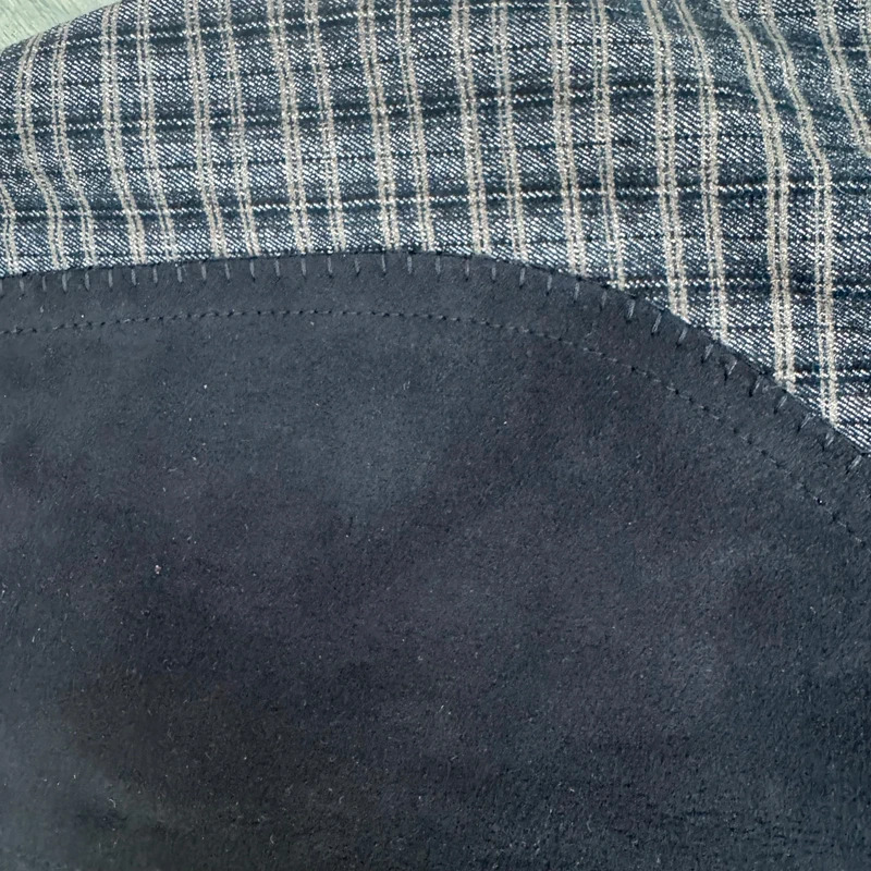 Ruggles Equestrian Plaid Breeches Ladies 32 Waist UK 14–16 Navy Grey Check Knee-Patch - Image 6