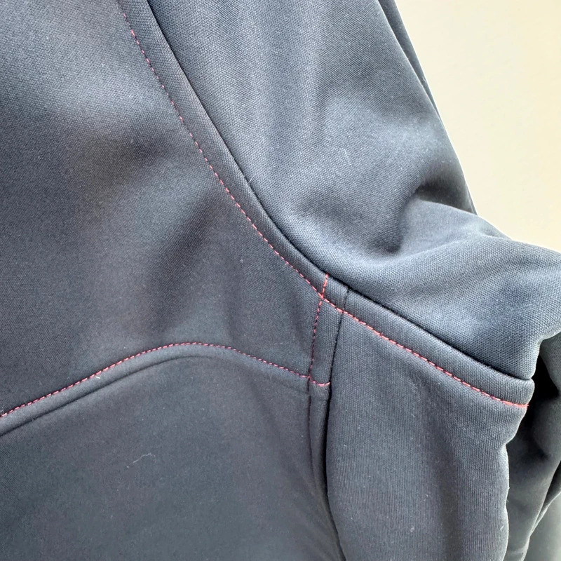Hy Equestrian Signature Softshell Jacket Navy & Red Size Large L UK 14–16 - Image 4