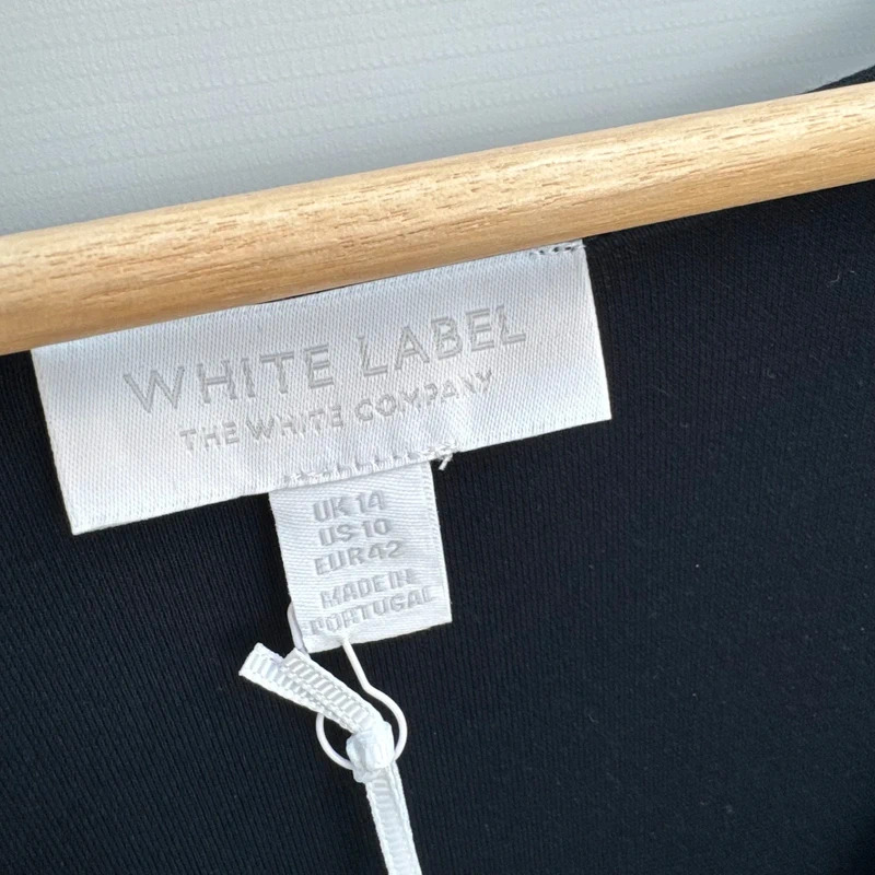 White Label The White Company Navy Cocoon Dress UK 14 BNWT rrp £89 EcoVero - Image 5