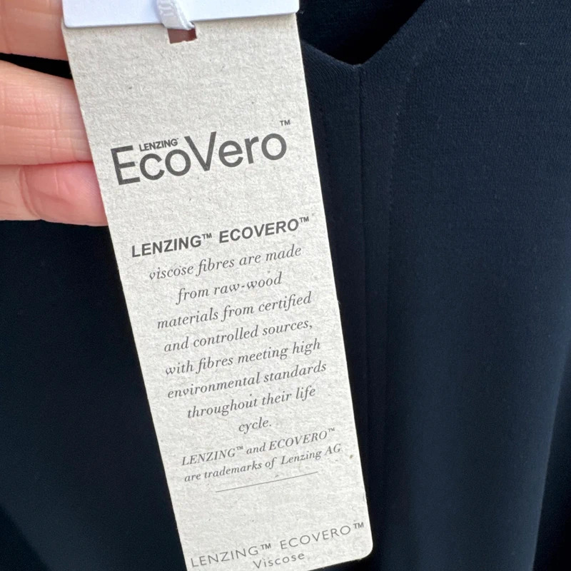 White Label The White Company Navy Cocoon Dress UK 14 BNWT rrp £89 EcoVero - Image 7