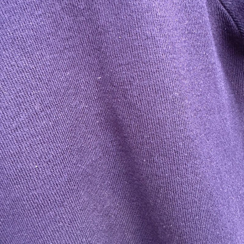 Stevensons Purple V-Neck Jumper 32" / Age 11–12 Q Logo Courtauld Acrylic Uniform - Image 5