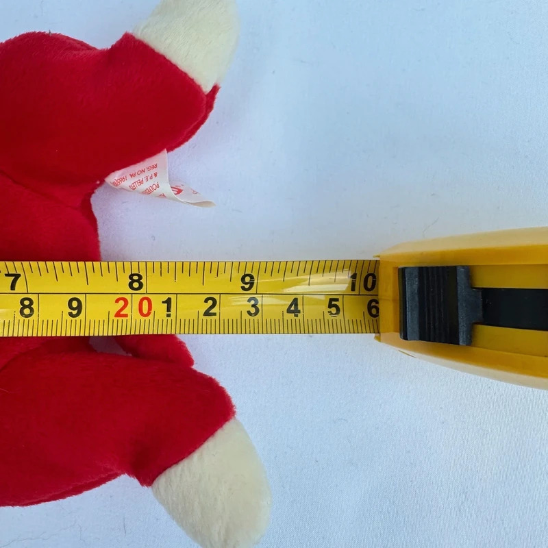 Ty Beanie Baby Snort the Red Bull 1995 P.E. Pellets Indonesia KR Tag All Tags Attached - Image 11