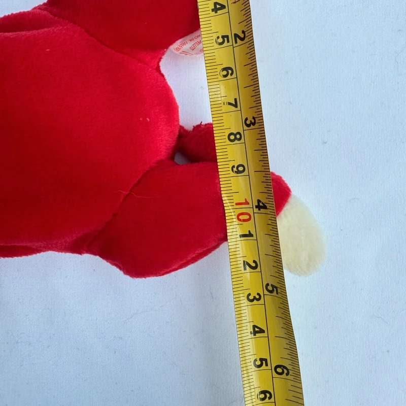Ty Beanie Baby Snort the Red Bull 1995 P.E. Pellets Indonesia KR Tag All Tags Attached - Image 12