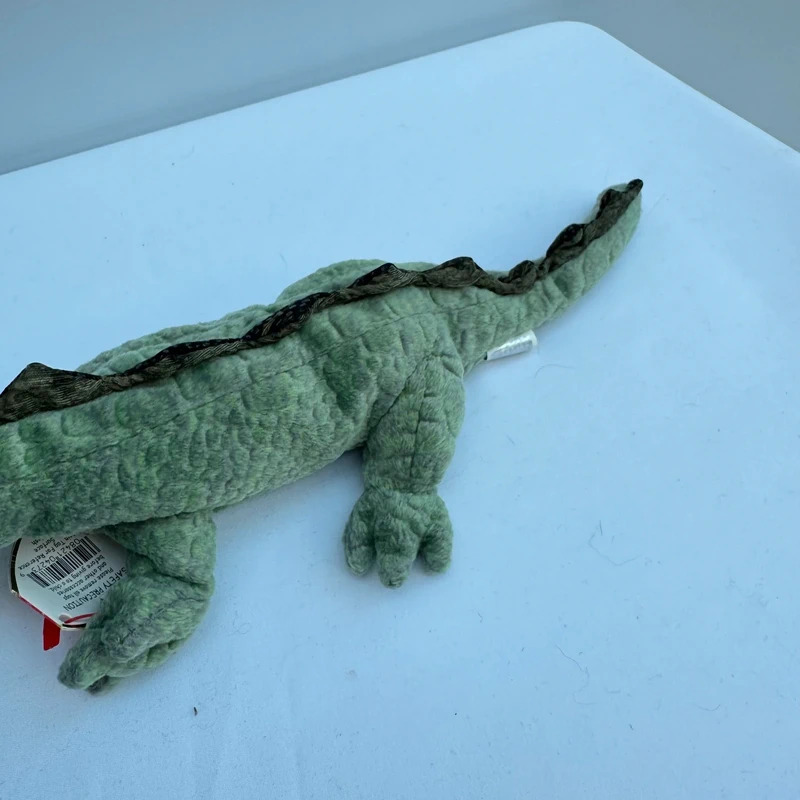 Ty Beanie Baby Swampy the Alligator 2000 P.E. Pellets China KR Tag All Tags Attached - Image 3