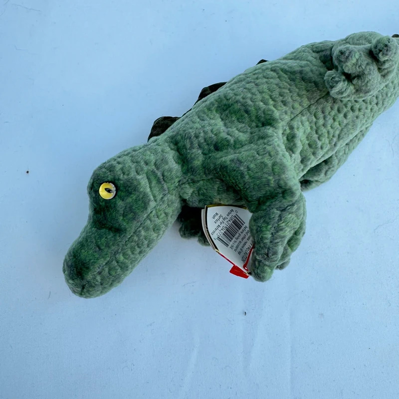 Ty Beanie Baby Swampy the Alligator 2000 P.E. Pellets China KR Tag All Tags Attached - Image 4