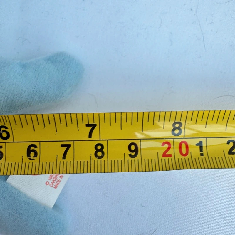 Ty Teenie Beanie Baby Peanut the Light Blue Elephant 1993 McDonald’s Tags Attached - Image 8