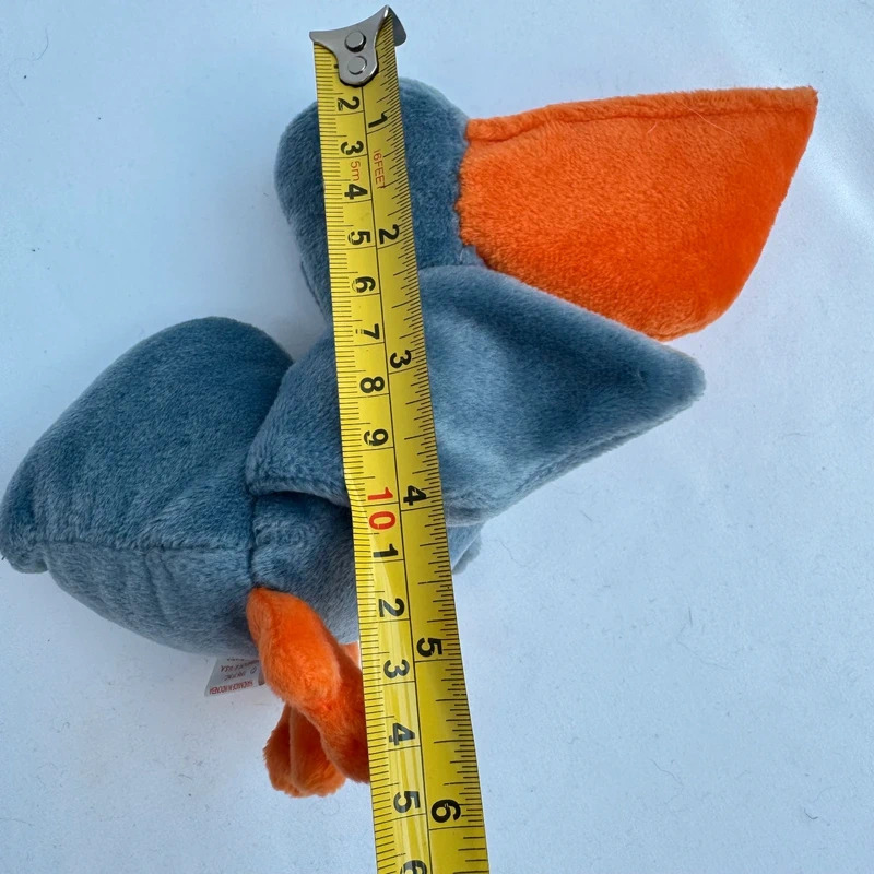 Ty Beanie Baby Scoop the Pelican 1996 Indonesia P.E. Pellets KR Tag - Tags Attached - Image 10