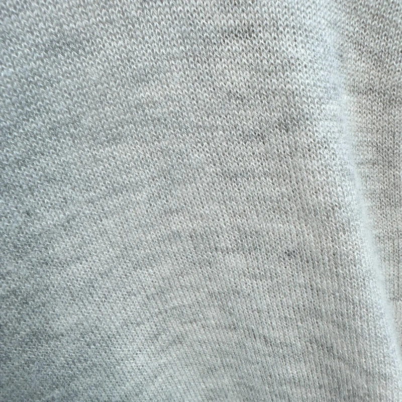 Fat Face Longline Cardigan UK 12 Light Grey Wool Cashmere Blend Pockets Open Front - Image 7
