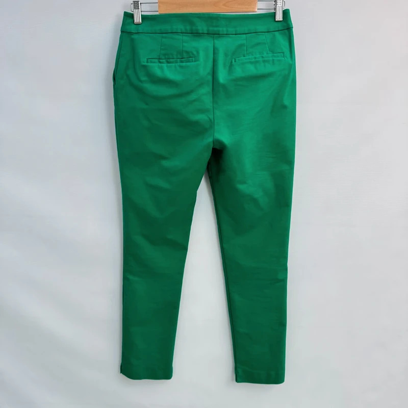 Boden Richmond Trousers Rich Emerald Green UK 12L Long Slim Ankle Grazer TO113 - Image 4