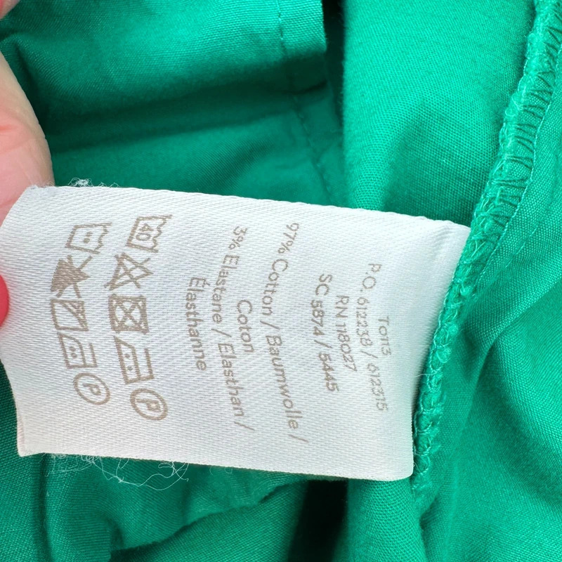 Boden Richmond Trousers Rich Emerald Green UK 12L Long Slim Ankle Grazer TO113 - Image 9