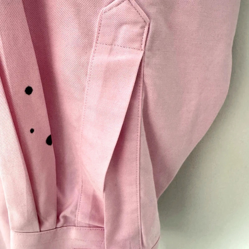 Charles Tyrwhitt Pink Non-Iron Classic Fit Cotton Shirt 15.5/39 Business Formal - Image 3