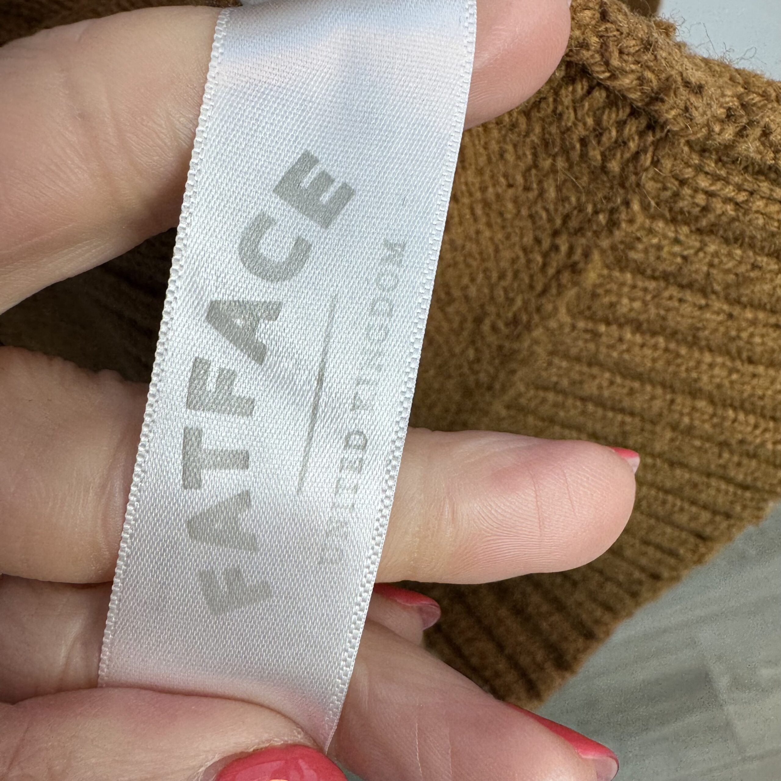 Fat Face Turmeric Crew Neck Jumper - Ochre Cotton Blend - Size S - Image 4